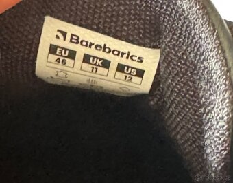 Boty Barebarics Zing - Black & White - Leather 46 - 6