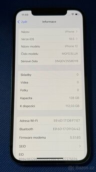 iPhone 12 128GB Blue, pěkný stav - 6