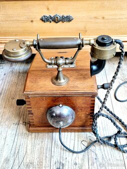 Starožitný telefon - ústředna, 1920 - 6