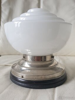 Starožitná stropnice / lampička art deco - 6