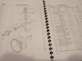 servisní manuál a seznam dílů malotraktor Mitsubishi D1300 - 6