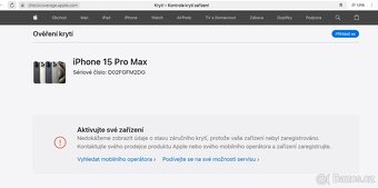 iPhone 15 Pro Max 256GB modrý NOVÝ NEROZBALENÝ - 6
