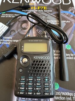Kenwood TH-F7E – Vynikající stav - 6