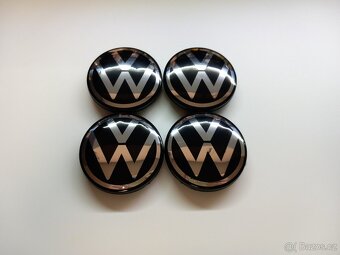 Středové krytky Vw, 65x56mm, Nové Logo 2 - 6