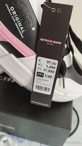 Nové dámské tenisky Retro Jeans velikost 39 - 6