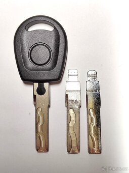 Spínací skříňka Audi Volkswagen Škoda Seat + 3x klíč. Zásil - 6