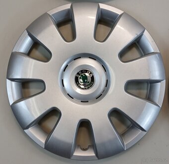 Poklice Škoda 15" 4ks - 6