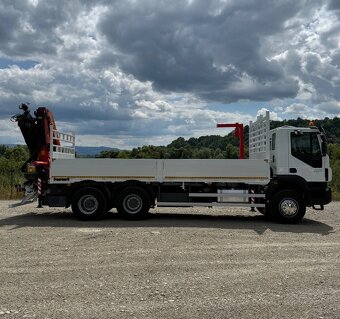 Iveco Trakker 410 - 6x4 - Valník + HR-PALFINGER PK 22002-EH - 6