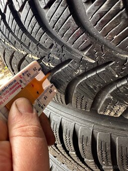 5x100 R15 5,5J ET40 + 185/65 88V Hankook zimné - 6