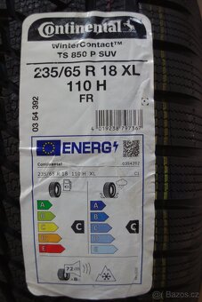 Lexus RX alu kola 5x114,3 Continental 235/65/18 zimní, TPMS - 6