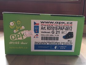 Chlapecké bačkůrky značky DPK - vel. 21, nenošené - 6