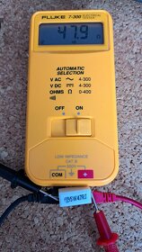 FLUKE 7-300 Kapesní multimetr (multitester) pro silnoproud - 6