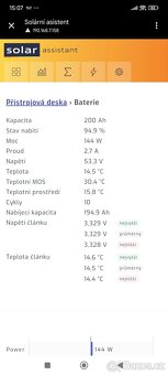 Prodám baterie lifepo4 10.24kwh - 6