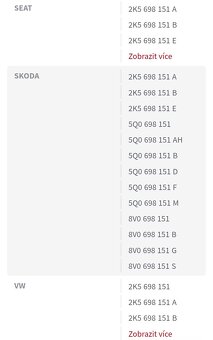 Sada brzdových destiček BOSCH - 6