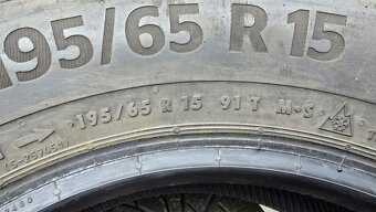 Zimní pneu 195/65/15 Continental - 6