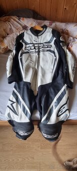 Kožená jednodílná kombinéza ALPINESTARS TOP - 6