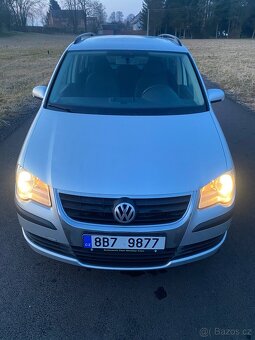 VW Touran 2.0, CNG + benzín, 206tkm, RV 2007, ZLEVNĚNO - 6