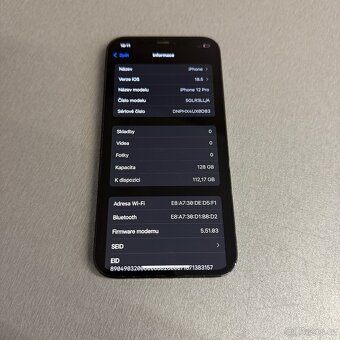 iPhone 12 Pro 128GB modrý, pěkný stav, 12 měsíců záruka - 6