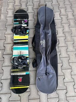 Snowboard K2 -  Wide 156 s vázáním + přilba, vak. - 6