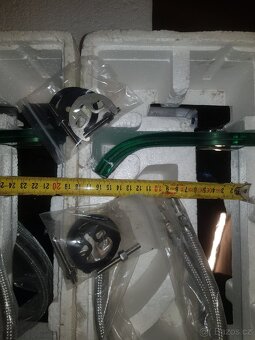 vodovodní baterie designové , vodopád sklo , baterie - 6