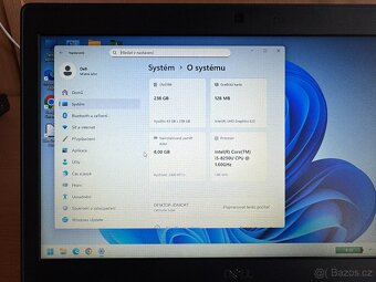 Notebook Dell Latitude 7290, SSD disk, Windows 11, záruka - 6