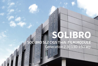 Amorfní fotovoltaické solární panely Solibro SL2 145Wp NOVÉ - 6