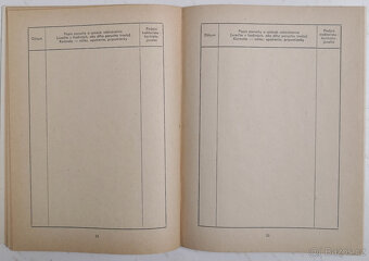 Traktorový denník nevyplnený - 6