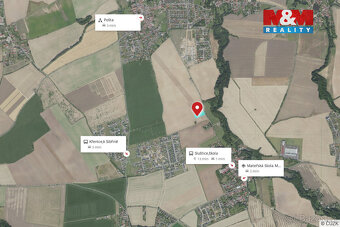 Prodej pole, 6094 m², Sluštice - 6