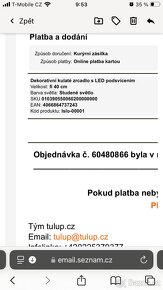 Dekorativní kulaté zrcadlo s LED podsvícením 40 cm, studené - 6