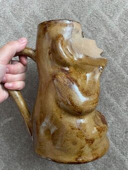 Starý džbán opice 1,7l - 6