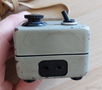 Starý napájecí zdroj, transformátor 2x, odhad okolo roku1960 - 6