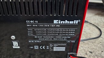 Nabíječka autobaterií Einhell CC-BC 15 - 6