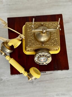Telefon otočný - svatební - 6