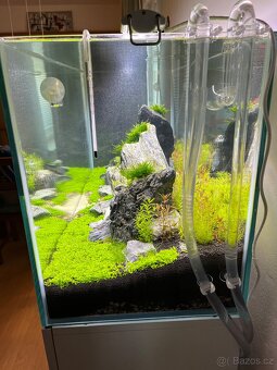 Akvarium Opti white 240 l + skříňka,kryt a světlo - 6