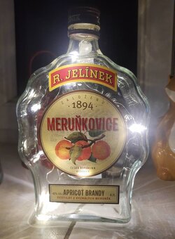 Svítící láhve - dekorace , Vánoce, dárek - 6