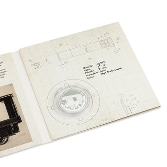 STŘÍBRNÁ MINCE NA KOLECH - NÁKLADNÍ AUTOMOBIL NW TATRA - 6