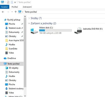 Acer Aspire 5253,WIN 10,HDD 500GB,RAM 8GB,15.4 palců - 6