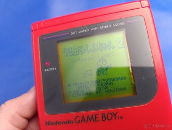 Nintendo Gameboy Red + Hry - 6