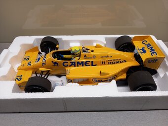 F1 LOTUS HONDA 99T MONACO 1987 AYRTON SENNA MINICHAMPS 1:18 - 6