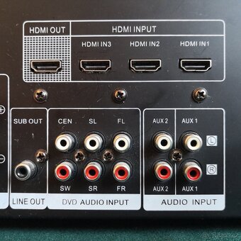 Auna AV receiver AV2-H388, zesilovač, 3xHDMI - 6