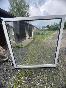 Okna PVC bílá (dvojsklo) plně funkční - 6