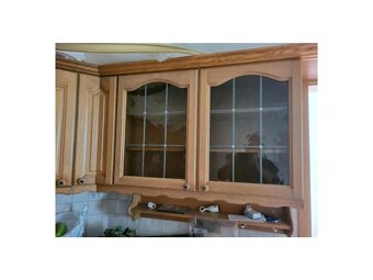 Menší dubová rustikální kuchyně se spotřebiči,5168 - 6