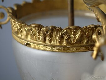 Starožitný secesní lustr - 6