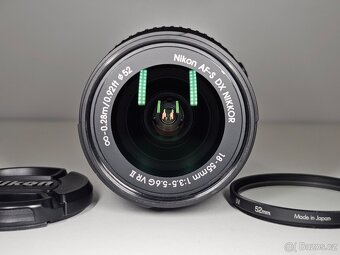 Nikon AF-S DX NIKKOR 18-55mm f/3.5-5.6G VR II + filtr - 6