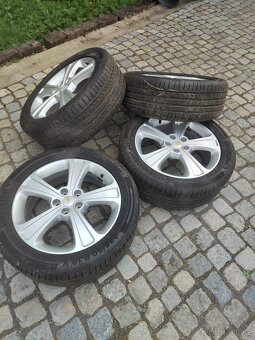 Prodám orig,alu 19 Chevrolet Captiva 5x115 ET 45 zánovni - 6