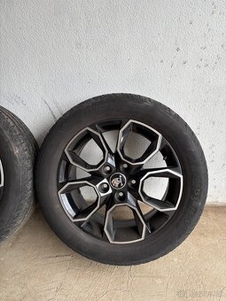 Prodám alu kola Škoda R16 5x112 s pneumatikami 205/55 R16 - 6