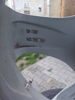 Prodám alu kola Rial ,5x112, R17 - 6