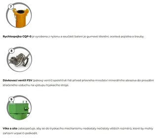 Komplet pískovačka + ochranný set - 6