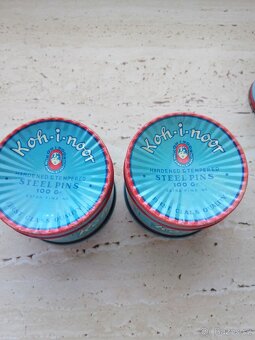 Staré plechové krabičky - 6