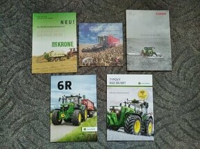 Prospekty zemědělských strojů a traktorů - 6